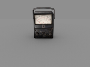 old multimeter 3D Model