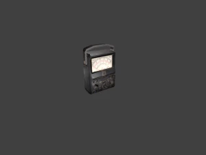 old multimeter 3D Model