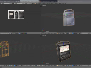 old multimeter 3D Model