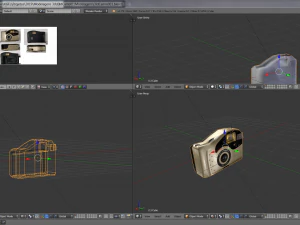old photo camera 3D Model