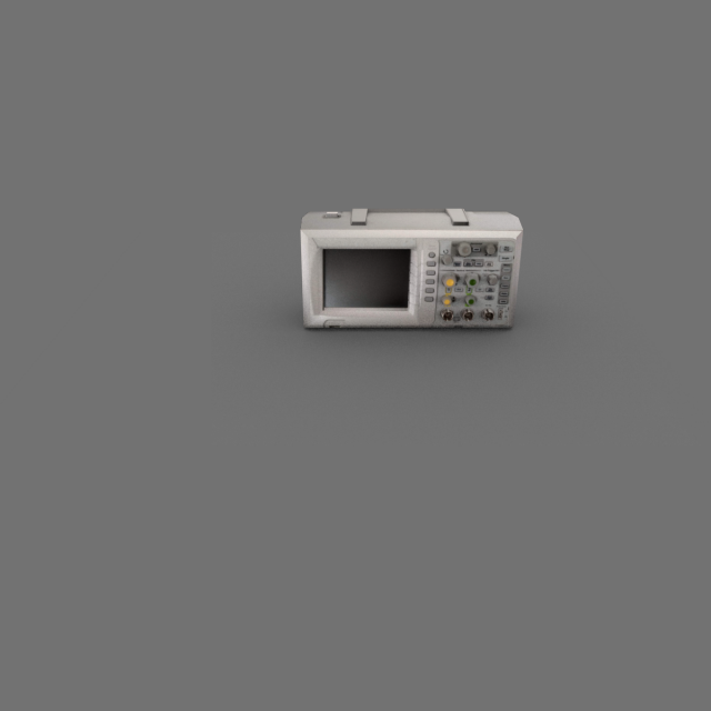 oscilloscope 3D Model .c4d .max .obj .3ds .fbx .stl .blend 