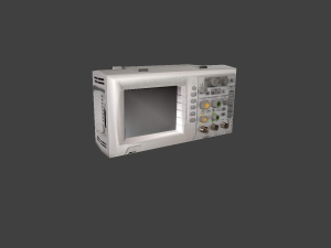 oscilloscope 3D Model