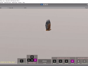 Realistic Animated Golden Eagle 3D Model