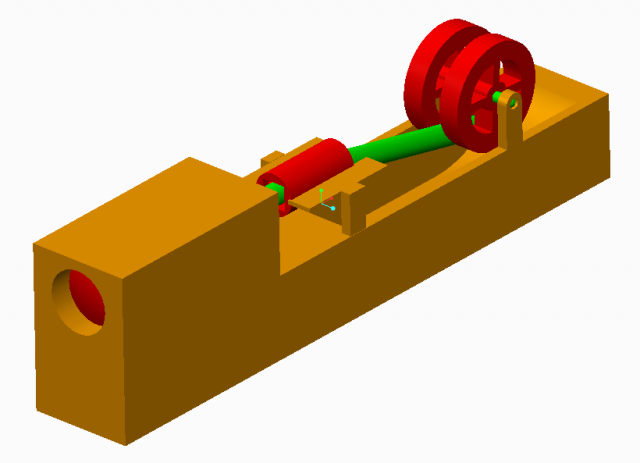crank mechanics Modelo de impresión 3D .c4d .max .obj .3ds .fbx .stl .blend 