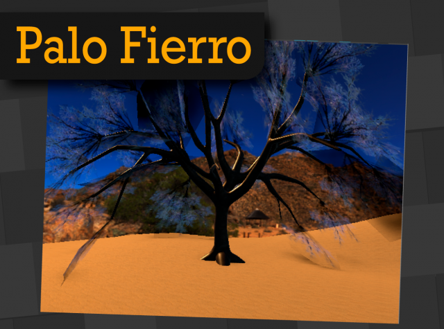 palo fierro 3D Модель .c4d .max .obj .3ds .fbx .stl .blend 