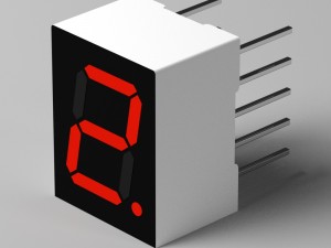 seven segment led single digit 3D मॉडल