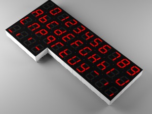 seven segment led single digit Modèle 3D