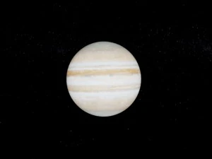 solar system with asteroid belt 3D Model