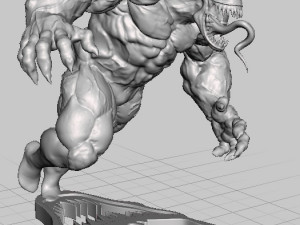 venom 3D 프린트 모델