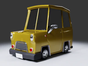 tooncar001 Modello 3D