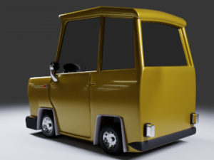 tooncar001 Modello 3D