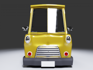 tooncar001 Modello 3D