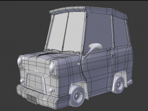 tooncar001 Modello 3D
