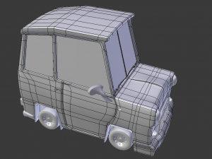 tooncar001 Modello 3D