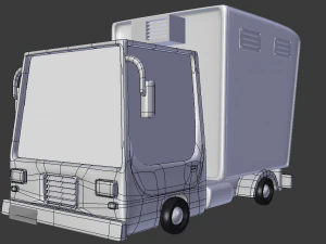 tooncar002 3D Модель