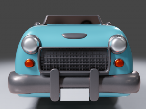 tooncar003 3D Model