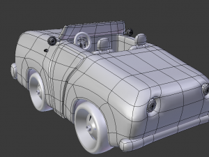 tooncar003 3D Model