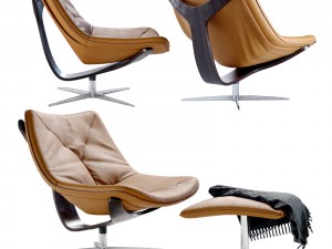 roche bobois dolphin armchir 3D-Modell