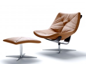 roche bobois dolphin armchir 3D Model