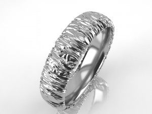 fashion ring 003 fabric 3D 打印模型