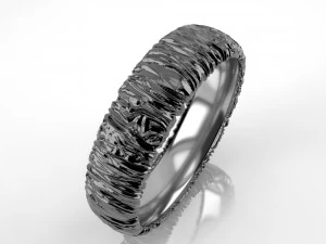 anello di moda 003 tessuto Modello di stampa 3D