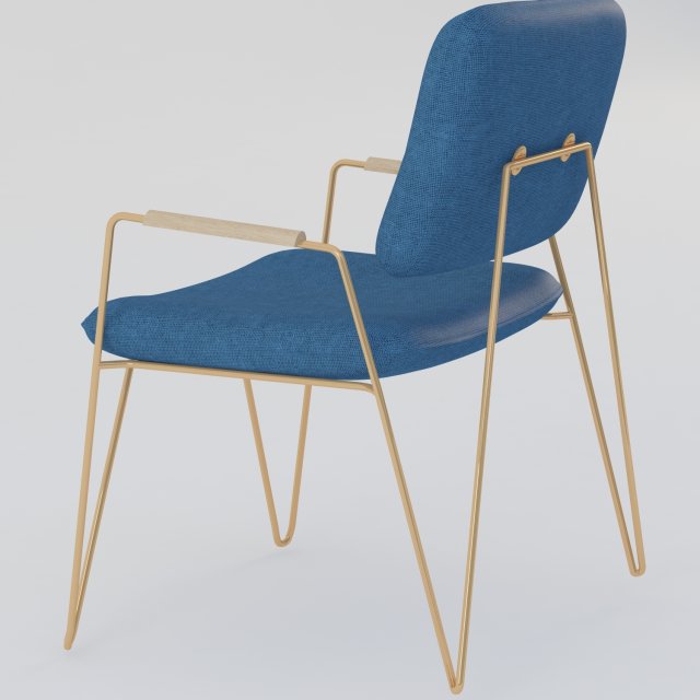 armchair bruna Modelo 3D .c4d .max .obj .3ds .fbx .stl .blend 