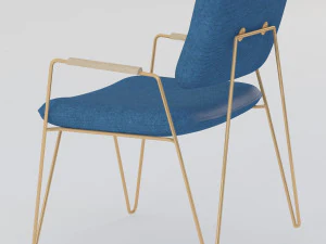 안락의자 브루나 3D 모델