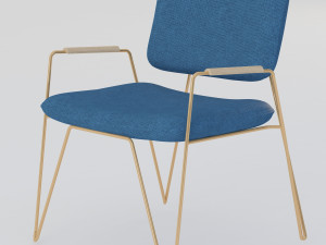 armchair bruna Modelo 3D