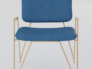 armchair bruna Modelo 3D
