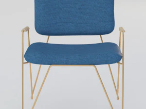 armchair bruna 3D Model