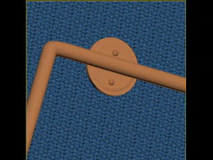armchair bruna 3D Model