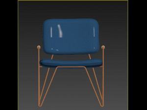 armchair bruna Modelo 3D