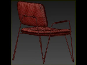 armchair bruna 3D Model