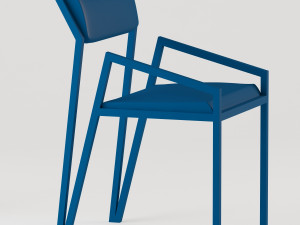 chair vevelt - chair spring vevelt - tiago curioni 3D Model