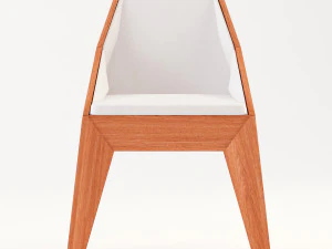 chair triarm - studio rika 3D Model