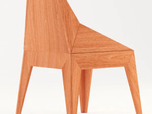 chair triarm - studio rika 3D Model