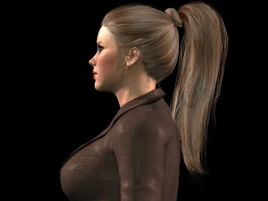 Personagem Ana Modelo 3D