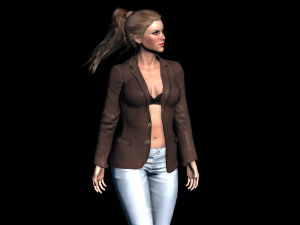 Character anna 3D Model