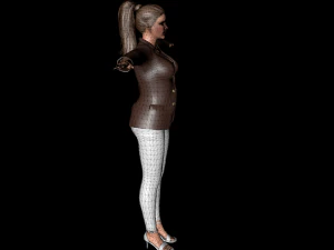 Personagem Ana Modelo 3D