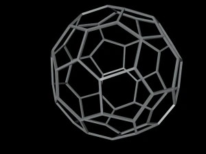 het frame van de bal 3D Model