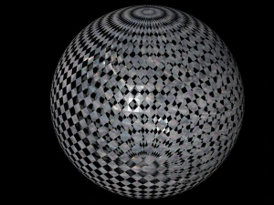 bola de moda Modelo 3D