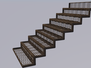 stairs 3D मॉडल