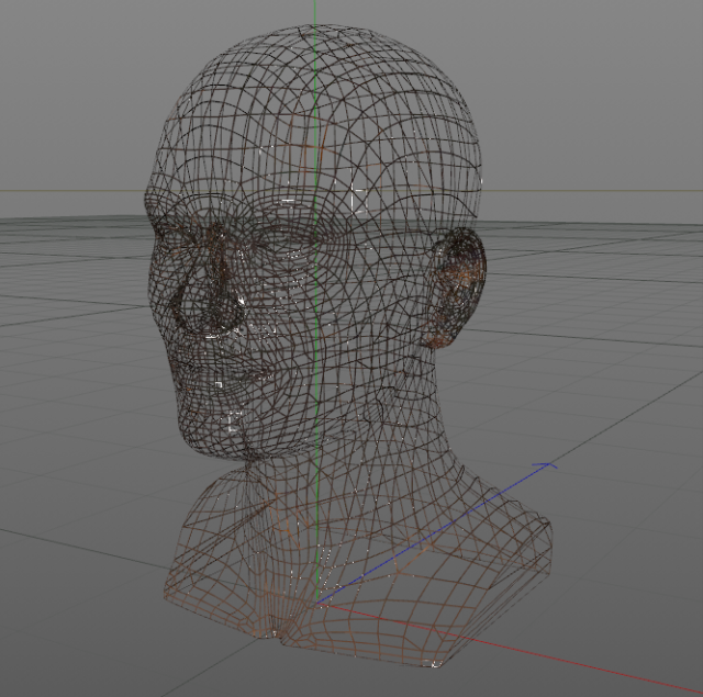 head 3D Модель .c4d .max .obj .3ds .fbx .stl .blend 