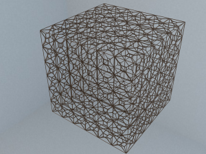 beautiful mesh box 3D मॉडल