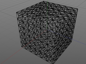beautiful mesh box Model 3D