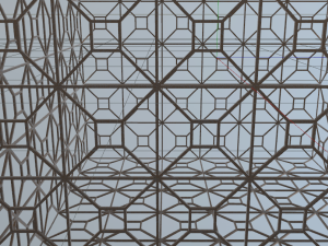 beautiful mesh box Model 3D
