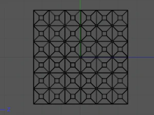 beautiful mesh box 3D Model