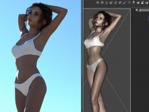 july 3D 模型