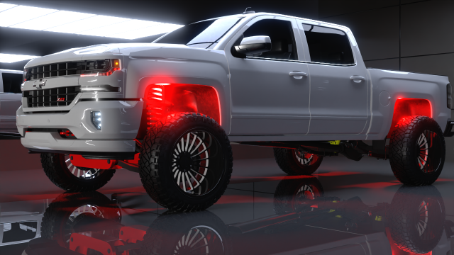 Chevrolet Silverado LT Z71 Cab Modelo 3D .c4d .max .obj .3ds .fbx .stl .blend 