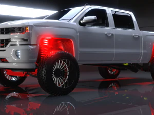 शेवरले सिल्वरैडो LT Z71 कैब 3D मॉडल